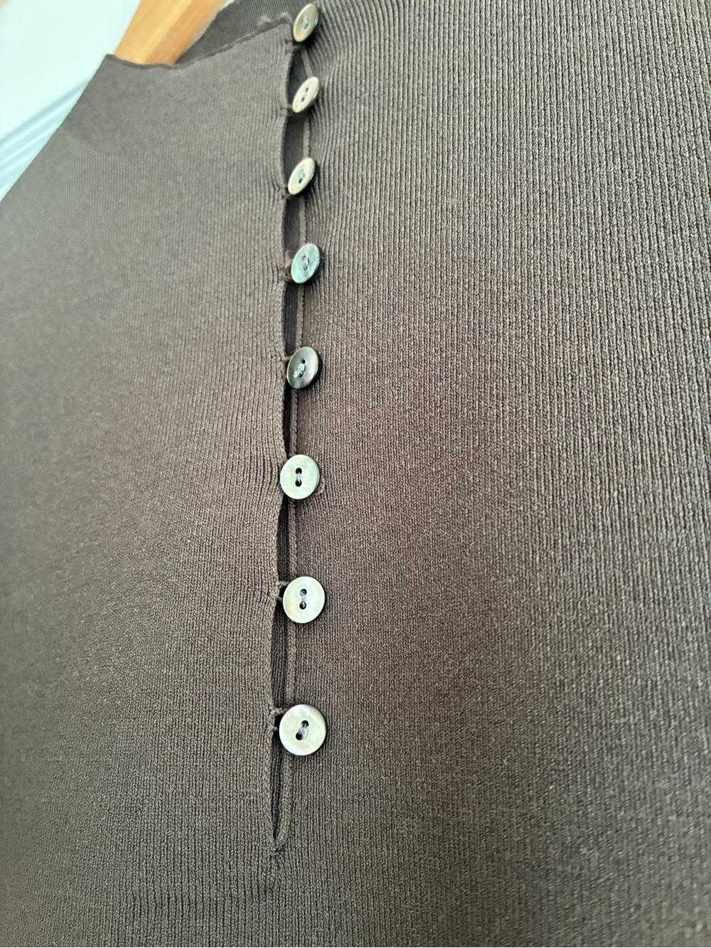 MM Lafleur Malki button top Jardigan Ash Small - Picture 3 of 10